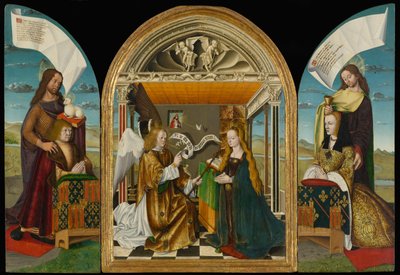 The Annunciation with Saints and Donors, called The Latour d